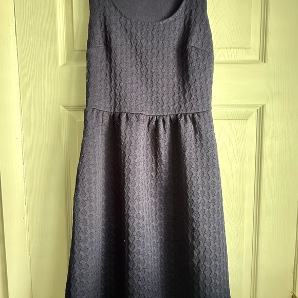 Maeve navy Sleeveless A-Line Midi Dress - Picture 2 of 8